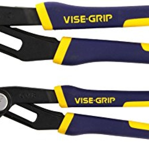 IRWIN VISE-GRIP GrooveLock Pliers Set, V-Jaw, 2-Piece 2078709