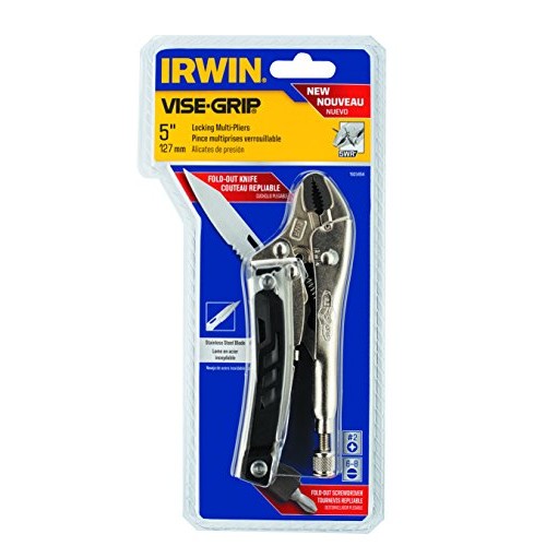 IRWIN VISE-GRIP Locking Multi-Pliers with Wire Cutter, 5, 1923454