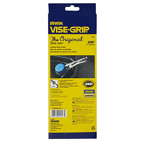 IRWIN VISE-GRIP Original Chain Clamp, Locking, 9-Inch 27ZR