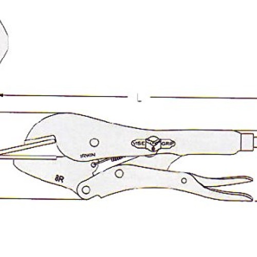 IRWIN VISE-GRIP Original Locking Pliers/Sheet Metal Tool, 8-Inch 23