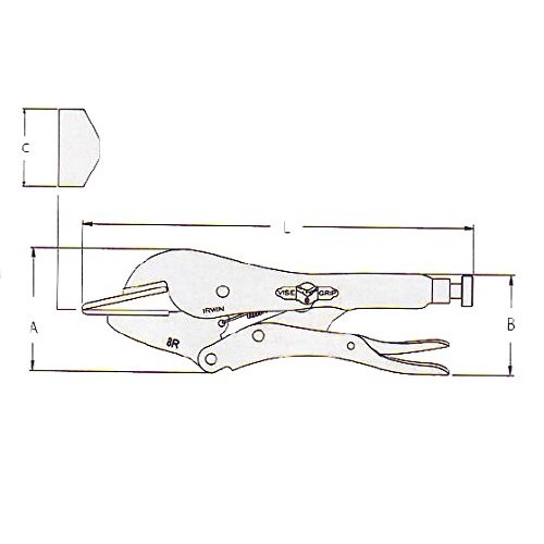 IRWIN VISE-GRIP Original Locking Pliers/Sheet Metal Tool, 8-Inch 23