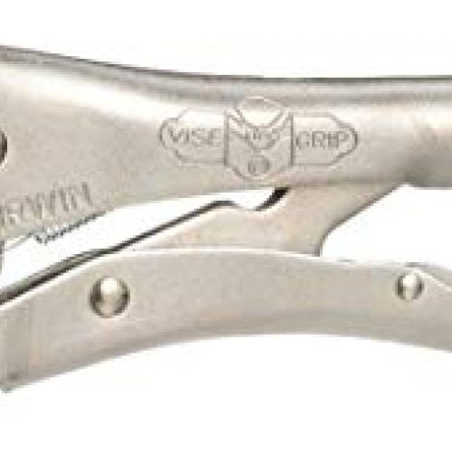 IRWIN VISE-GRIP Original Locking Pliers with Wire Cutter, Curved J...