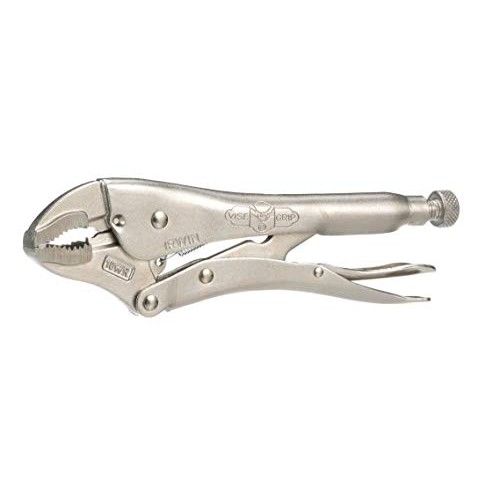 IRWIN VISE-GRIP Original Locking Pliers with Wire Cutter, Curved J...