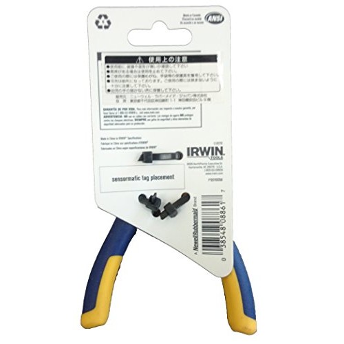 IRWIN VISE-GRIP Pliers with Spring, Flush Cut, Diagonal, 4-1/2-inc...
