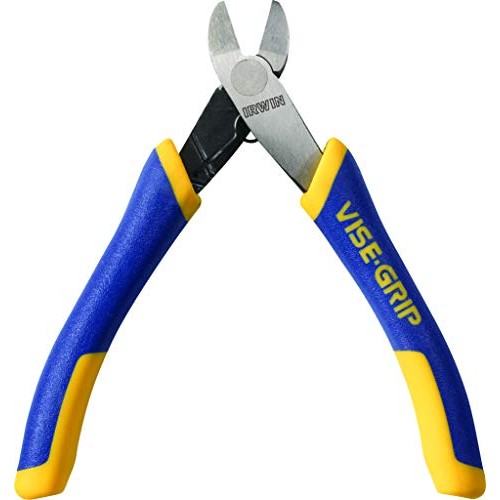 IRWIN VISE-GRIP Pliers with Spring, Flush Cut, Diagonal, 4-1/2-inc...