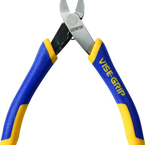 IRWIN VISE-GRIP Pliers with Spring, Flush Cut, Diagonal, 4-1/2-inc...