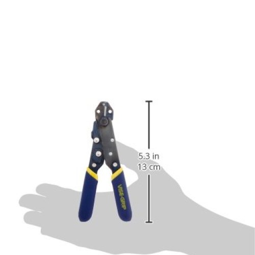 IRWIN VISE-GRIP Wire Stripping Tool / Wire Cutter, 5-Inch 2078305