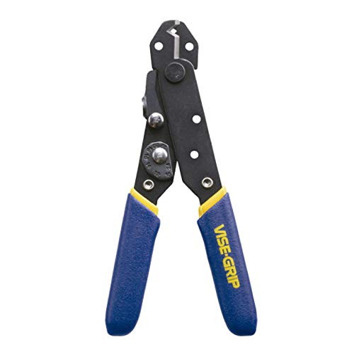 IRWIN VISE-GRIP Wire Stripping Tool / Wire Cutter, 5-Inch 2078305