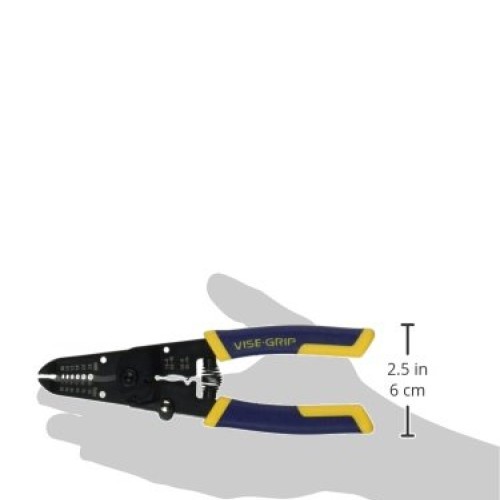 IRWIN VISE-GRIP Wire Stripping Tool / Wire Cutter, 7-Inch 2078317