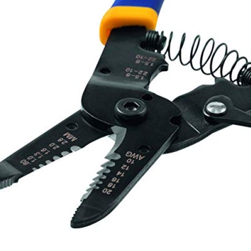 IRWIN VISE-GRIP Wire Stripping Tool / Wire Cutter, 7-Inch 2078317