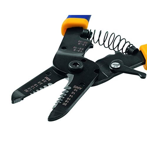 IRWIN VISE-GRIP Wire Stripping Tool / Wire Cutter, 7-Inch 2078317