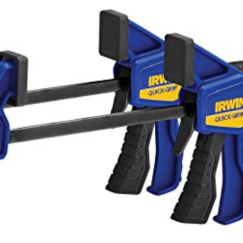 IRWINQUICK-GRIPOne-Handed Micro Bar Clamp 2 Pack, 4-1/4, 1964747