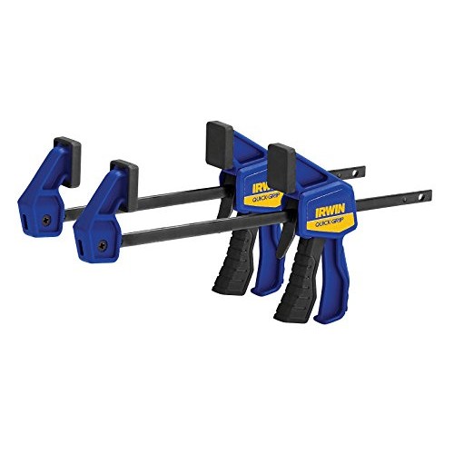 IRWINQUICK-GRIPOne-Handed Micro Bar Clamp 2 Pack, 4-1/4, 1964747
