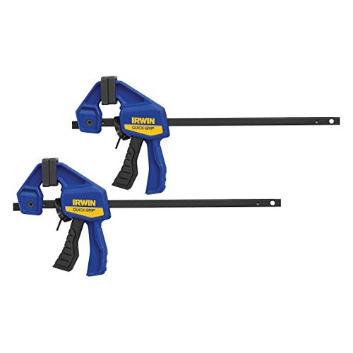 IRWINQUICK-GRIPOne-Handed Micro Bar Clamp 2 Pack, 4-1/4, 1964747