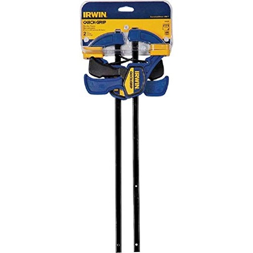 IRWINQUICK-GRIPOne-Handed Mini Bar Clamp 2 Pack, 12, 1964745
