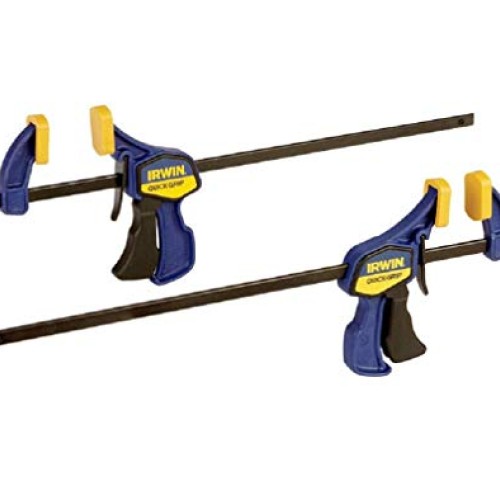 IRWINQUICK-GRIPOne-Handed Mini Bar Clamp 2 Pack, 12, 1964745