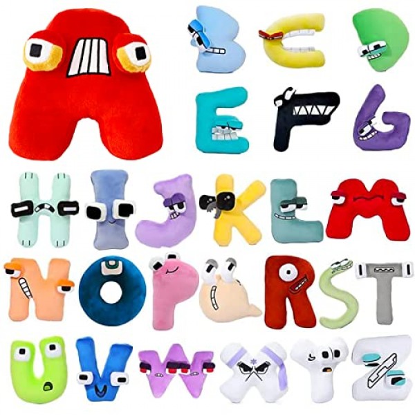 Alphabet Lore Plush,26 Pcs Animal Toys,Fun Stuffed Alphabet Lore Plush  Figure Suitable for Gift Giving Fans