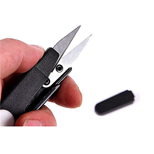 ISKYBOB 4 Pack Sewing Scissors Clippers, Embroidery Thrum Yarn Fis...