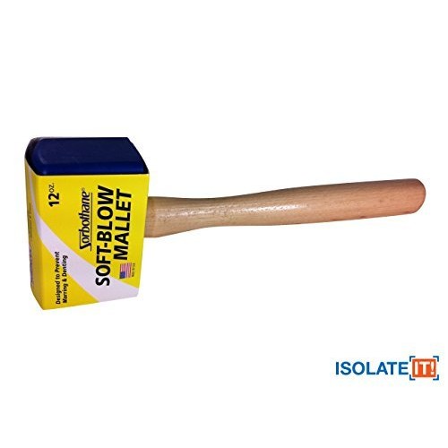 Sorbothane Soft-Blow Mallet for Furniture Construction and Woodwor...