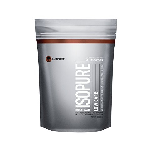 Isopure Low Carb Protein Powder, 100% Whey Protein Isolate, Flavor...