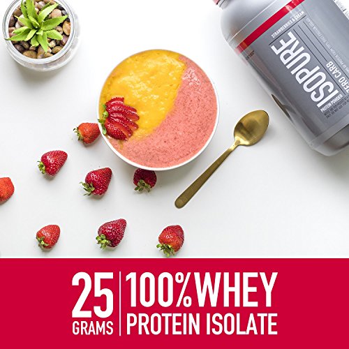 Isopure Low Carb Protein Powder, 100% Whey Protein Isolate, Flavor...