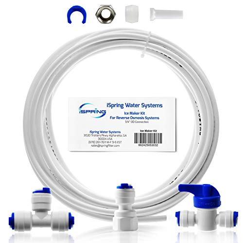 iSpring ICEK Ultra Safe Fridge Water Line Connection and Ice Maker...