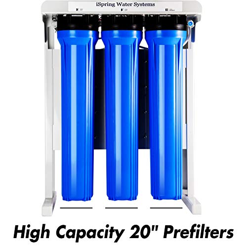 iSpring RCB3P 300 GPD Light Commercial Reverse Osmosis RO Water Fi...