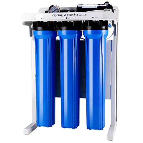 iSpring RCB3P 300 GPD Light Commercial Reverse Osmosis RO Water Fi...