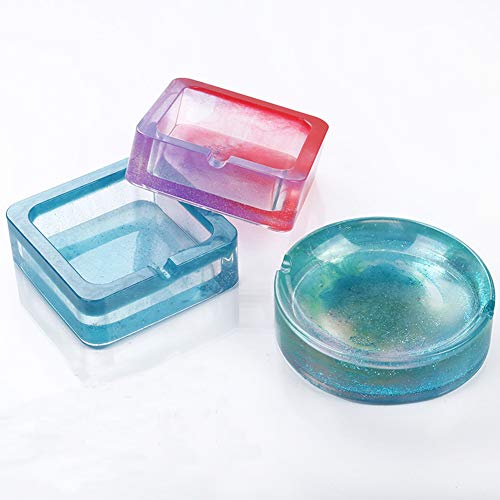 Ashtray Molds for Resin Casting Resin Silicone Molds for Ashtray S...