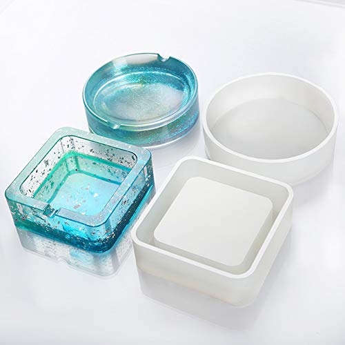 Ashtray Molds for Resin Casting Resin Silicone Molds for Ashtray S...