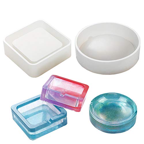 Ashtray Molds for Resin Casting Resin Silicone Molds for Ashtray S...