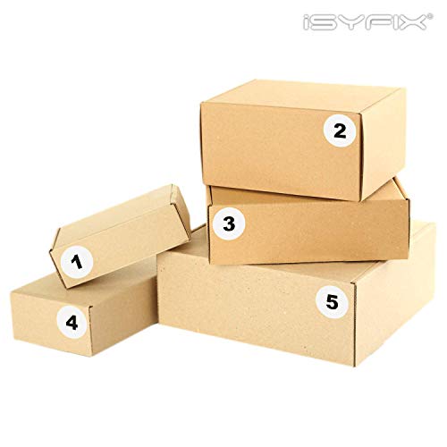 iSYFIX White Consecutive Number Stickers – 1 to 50, 2-inch, 1 Set ...