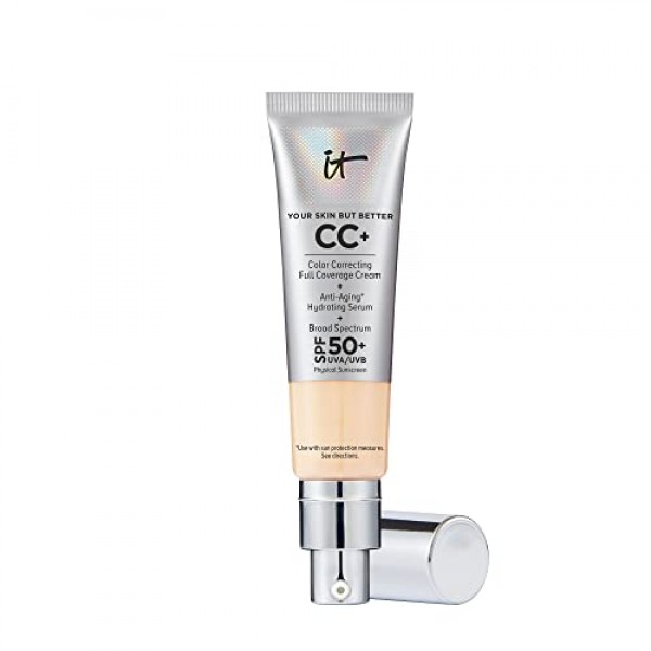 IT Cosmetics Your Skin But Better CC+ Cream, Light W - Color Cor...