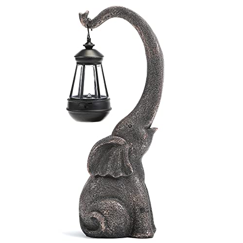 IVCOOLE 15 inch Outdoor Sculpture Figurine Statue Christmas Gifts ...
