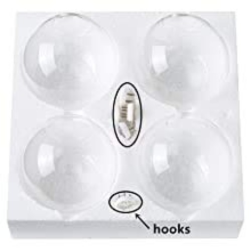 Ivolador 2PCS Terrarium Container Flower Planter Vase Hanging Glas...