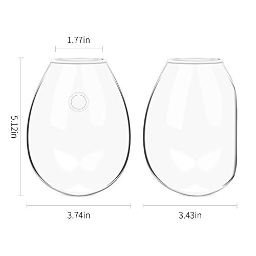 Ivolador Wall Hanging Propagation Glass Plant Terrarium Container ...