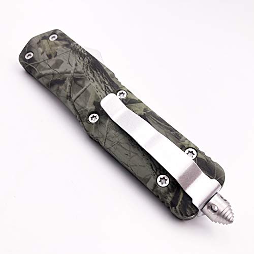 IVTT SHAUNGREN Green EDC Double Action Knife Safety Tactical Pocke...