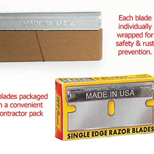 IVY Classic 11156 Razor Blade Scraper with 5 Blades, USA, Contains...