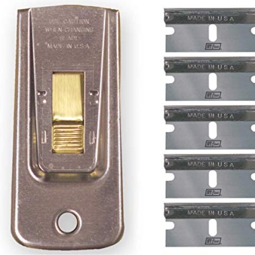 IVY Classic 11156 Razor Blade Scraper with 5 Blades, USA, Contains...