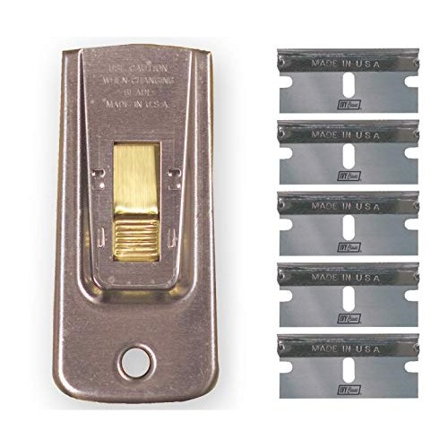IVY Classic 11156 Razor Blade Scraper with 5 Blades, USA, Contains...