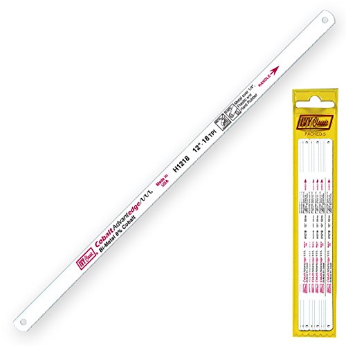 IVY Classic 28418 H1218P 12-Inch 18 TPI Metal/Plastic Cutting Hack...