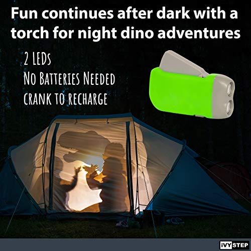 Ivy Step Dinosaur Explorer Kit for Boys and Girls with Dinosaur Bi...