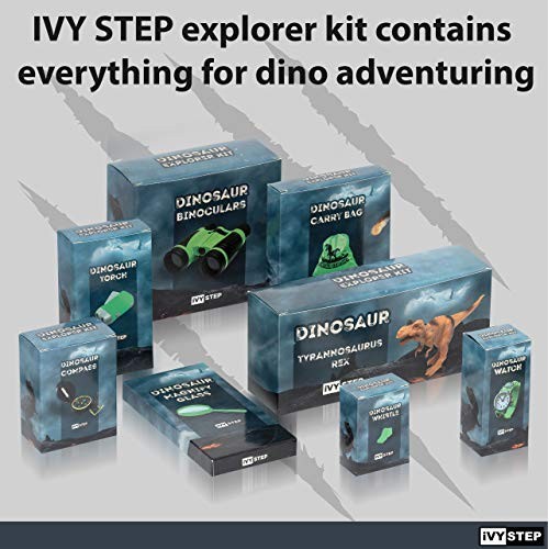Ivy Step Dinosaur Explorer Kit for Boys and Girls with Dinosaur Bi...
