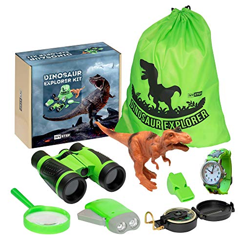 Ivy Step Dinosaur Explorer Kit for Boys and Girls with Dinosaur Bi...