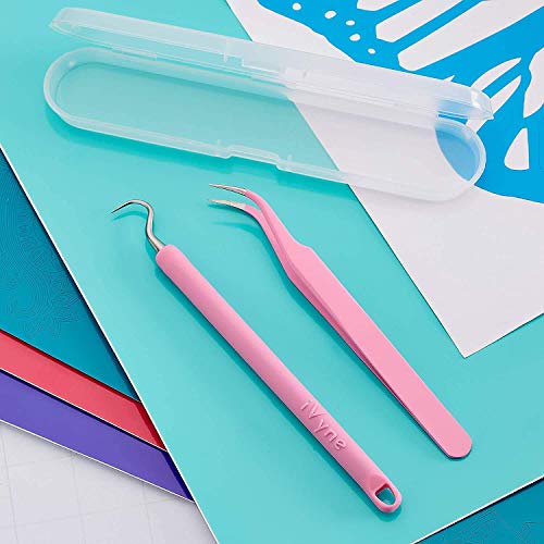 iVyne Berry and 2 PCs Vinyl Weeding Tool Kit Includes Suctioned Sc...