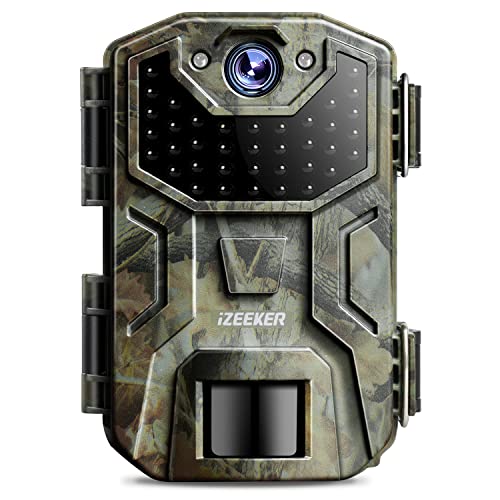 iZEEKER Trail Camera 20MP 1080P, Game Cameras with 940nm No Glow I...