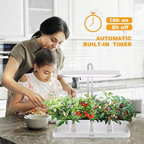 J&C LED Indoor Garden LED Height Adjustable LED Plant Grow Light, ...