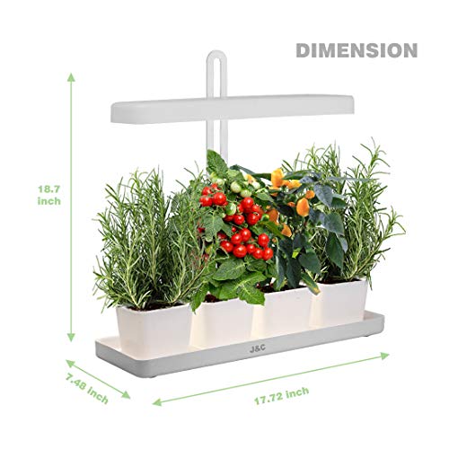 J&C LED Indoor Garden LED Height Adjustable LED Plant Grow Light, ...
