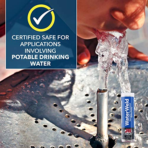 J-B Weld 8277 WaterWeld Epoxy Putty Stick - 2 oz.