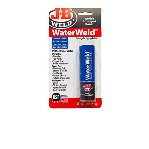 J-B Weld 8277 WaterWeld Epoxy Putty Stick - 2 oz.